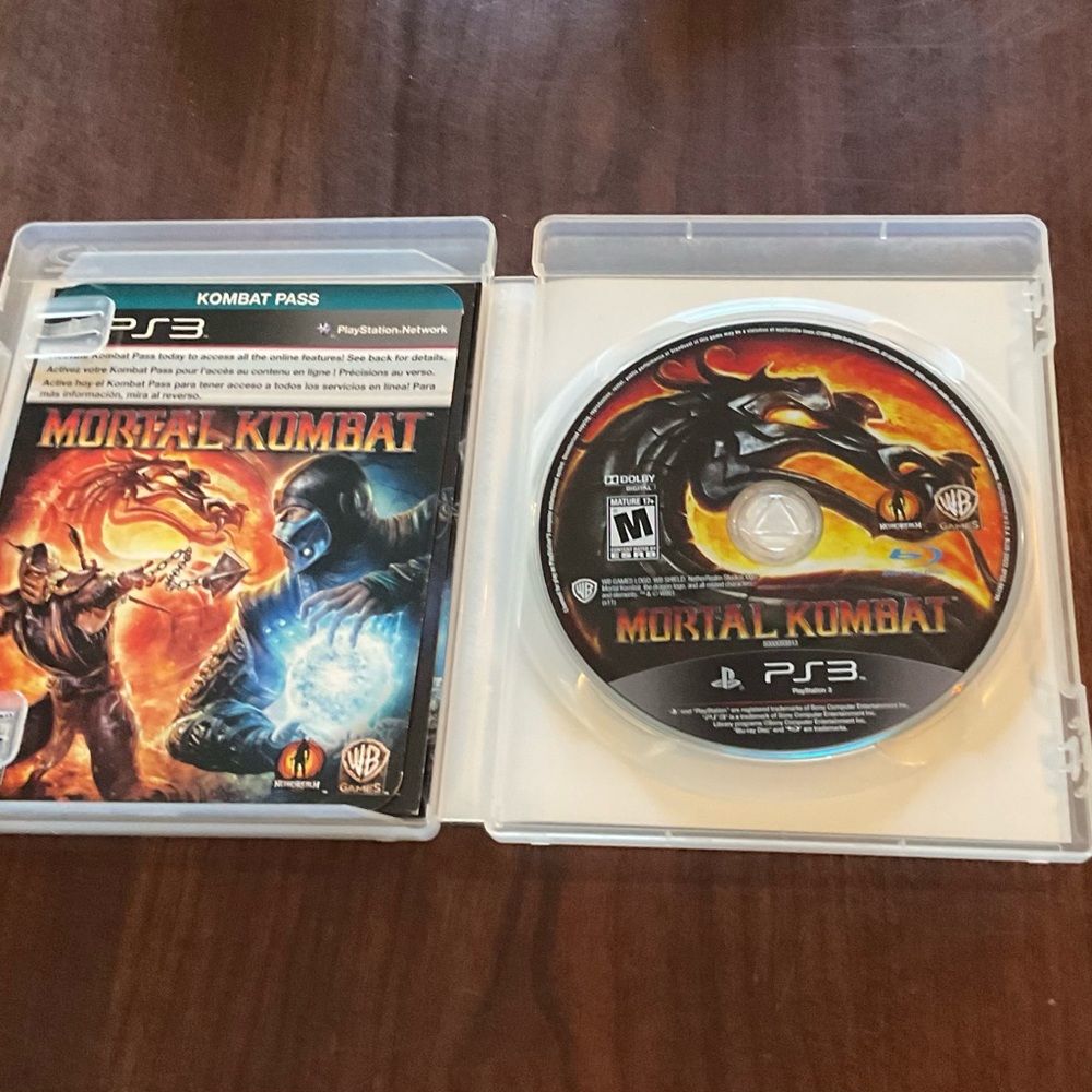 Mortal Kombat  (Sony Playstation 3, PS3) Complete Tested